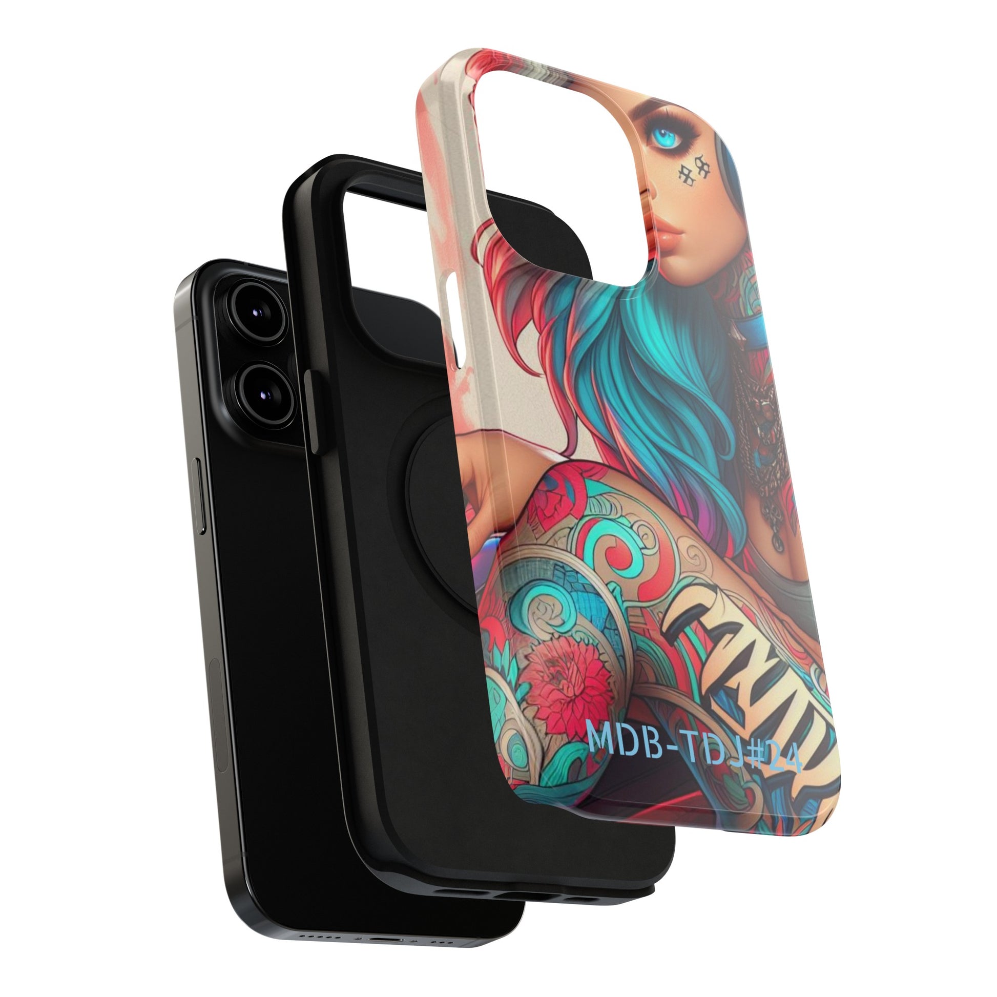 MDBTDJ#24 Impact-Resistant Phone Cases Fits most Tattooed DJ's Limited Edition, Phone Case, Tattooed Djs Shop