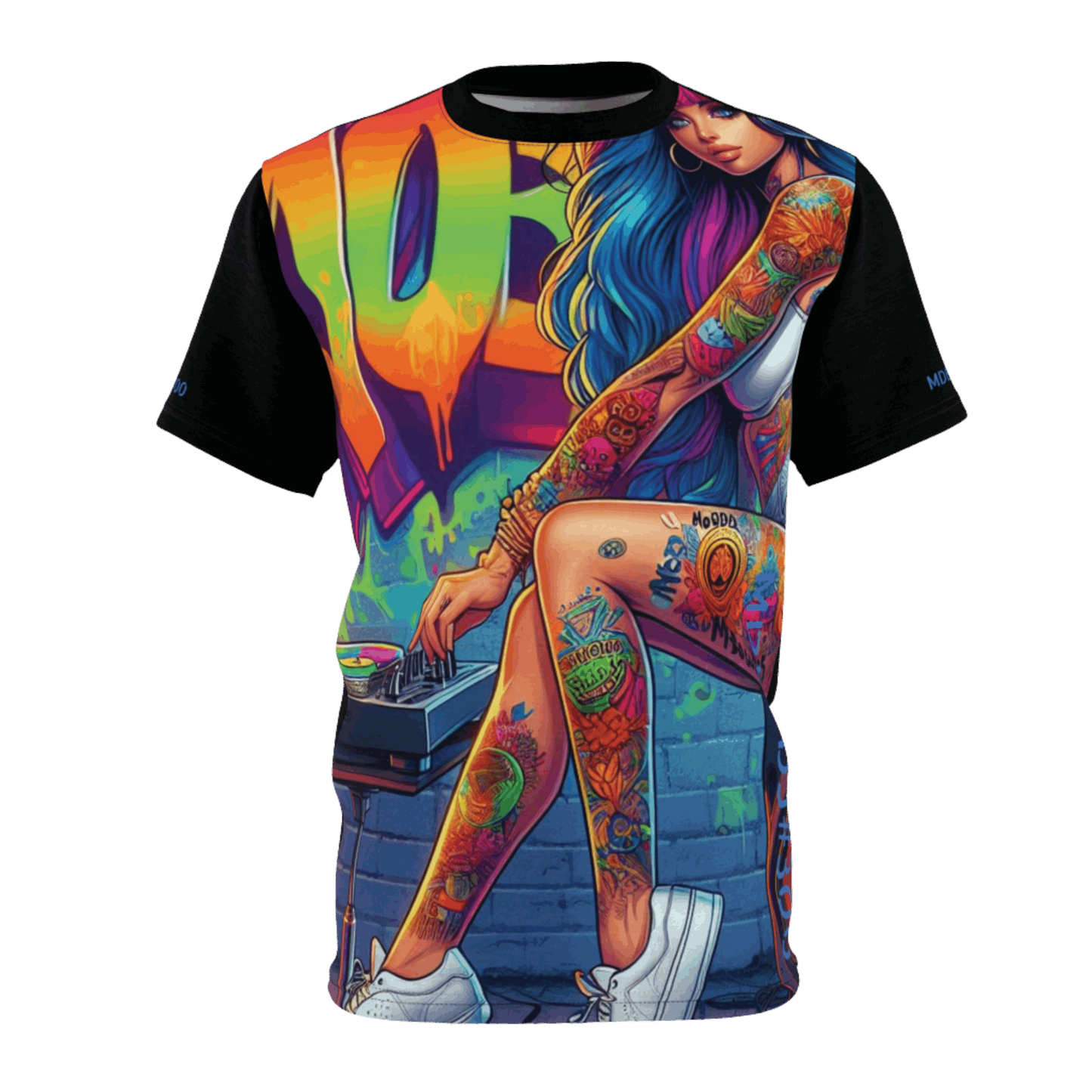 MDBTDJ#300 Premium Tee Shirt - Unisex Tattooed Dj's Limited Edition