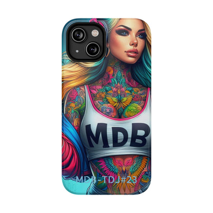 MDBTDJ#23 Impact-Resistant Phone Cases Fits most Tattooed DJ's Limited Edition, Phone Case, Tattooed Djs Shop