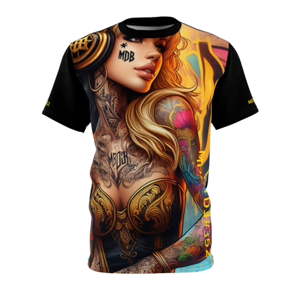 MDBTDJ#352 Premium Tee Shirt - Unisex Tattooed Dj's Limited Edition