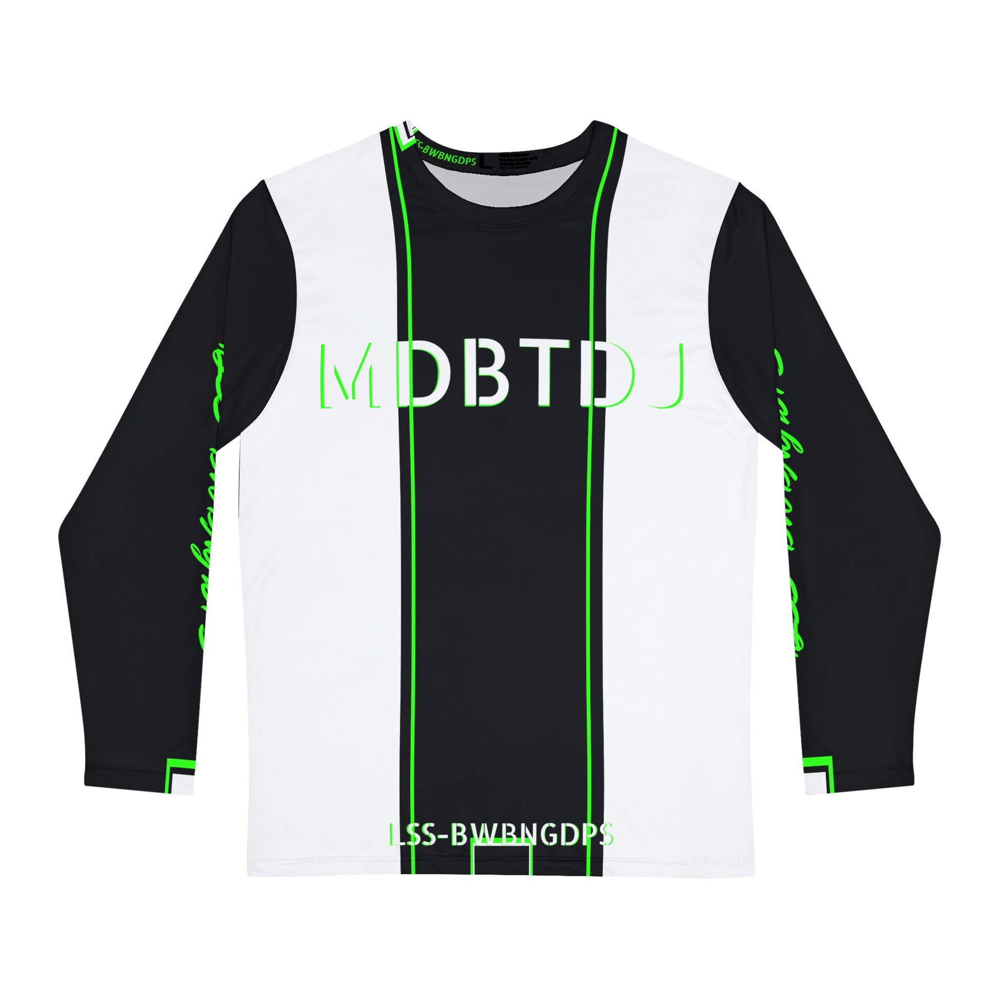 MDBTDJ#LSS-BWBNGDPS Premium Men's Long Sleeve Shirt, All Over Prints, Tattooed Djs Shop