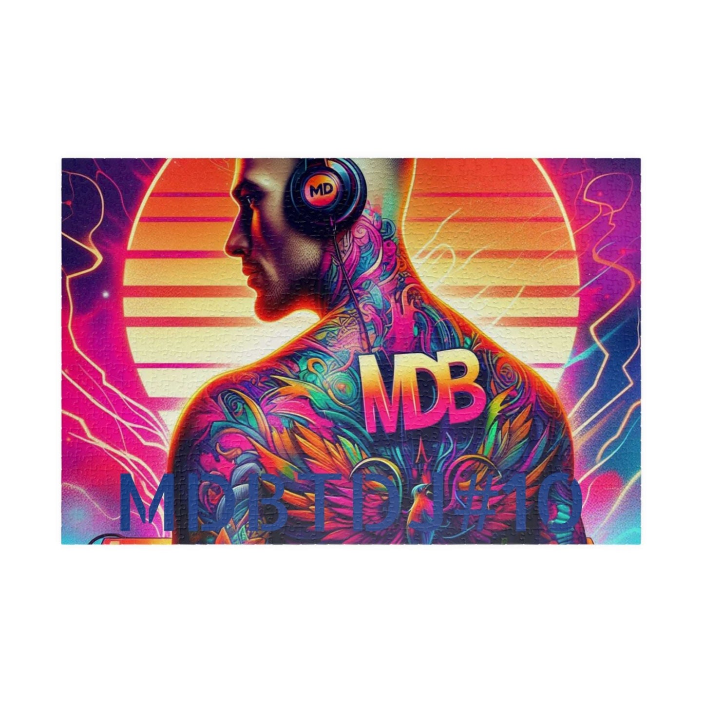 MDBTDJ#10 Puzzle (110, 252, 520, 1014-piece) Tattooed Dj's Limited Edition