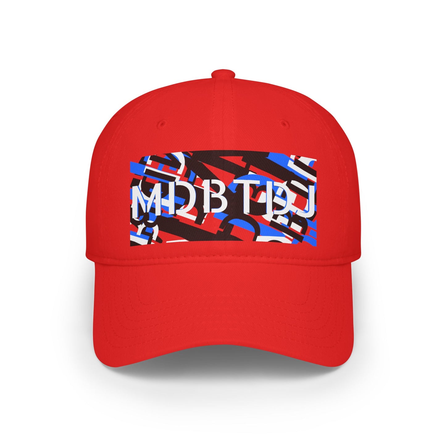 MDBTDJ#BBLUWRDC Red - Low Profile Baseball Cap