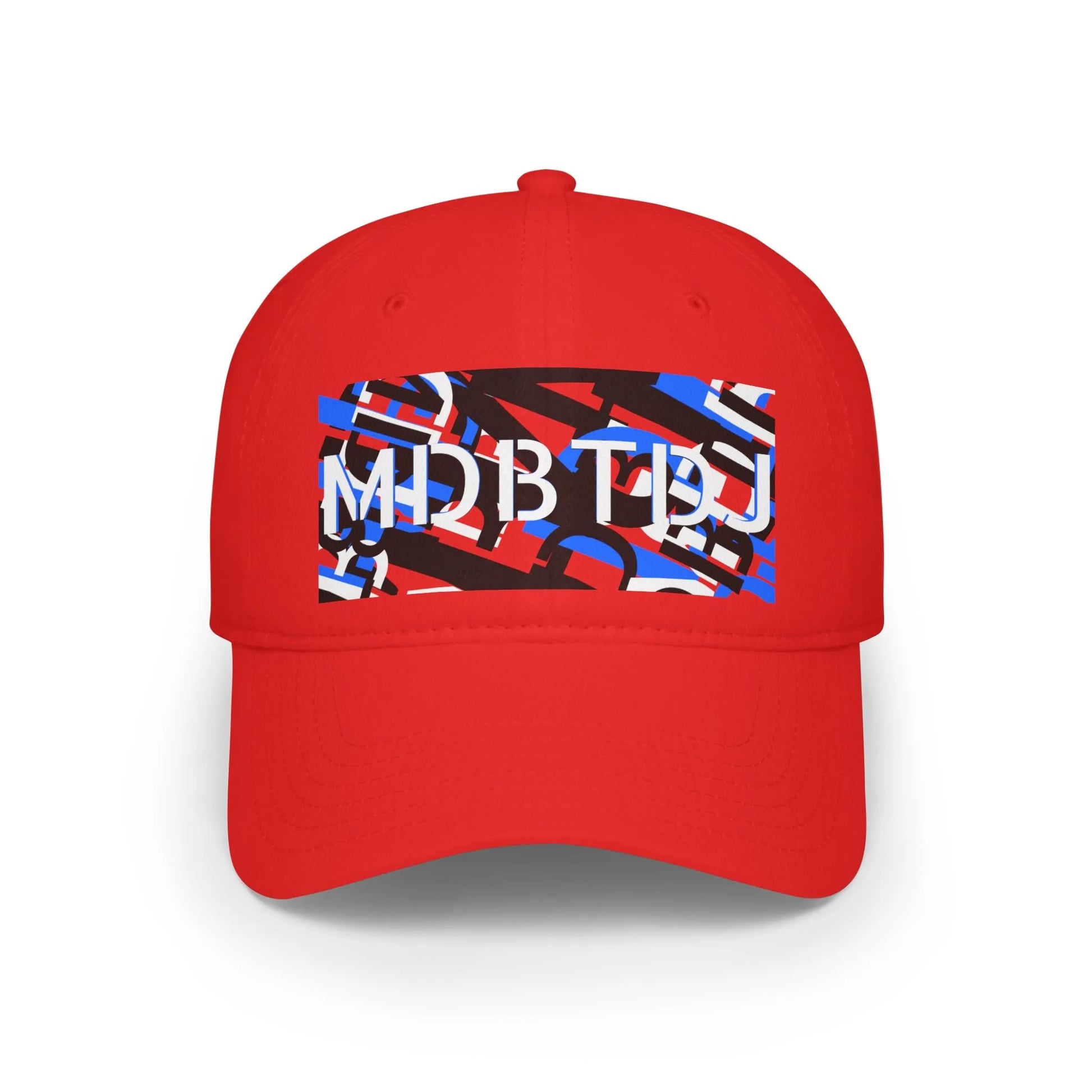 MDBTDJ#BBLUWRDC Red - Low Profile Baseball Cap, Hats, Hats, Tattooed Djs Shop
