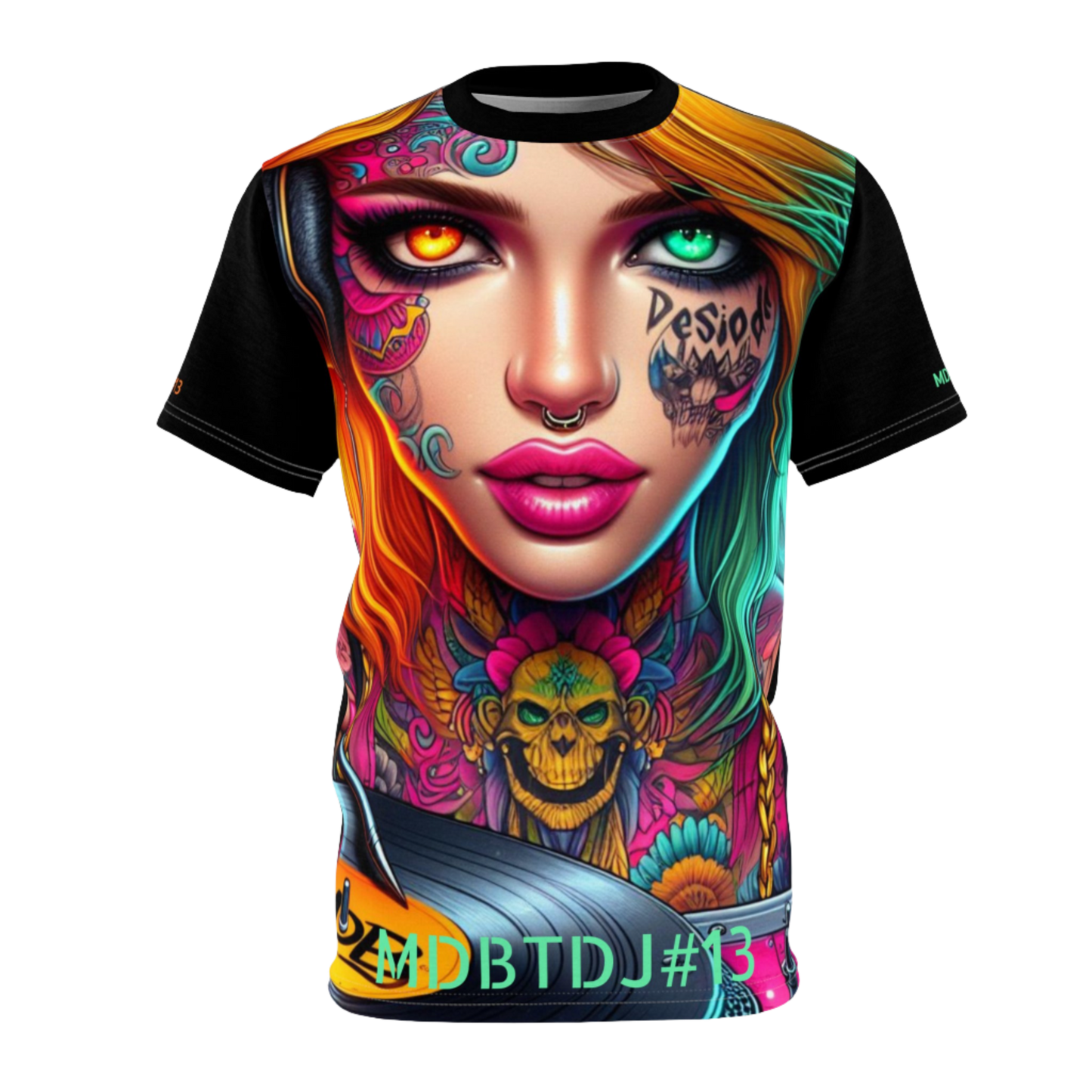 MDBTDJ#13 Premium Tee Shirt - Tattooed Dj's Limited Edition - Unisex