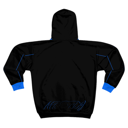 MDBTDJ#BBLUPSBB Unisex Zip Up Hoodie