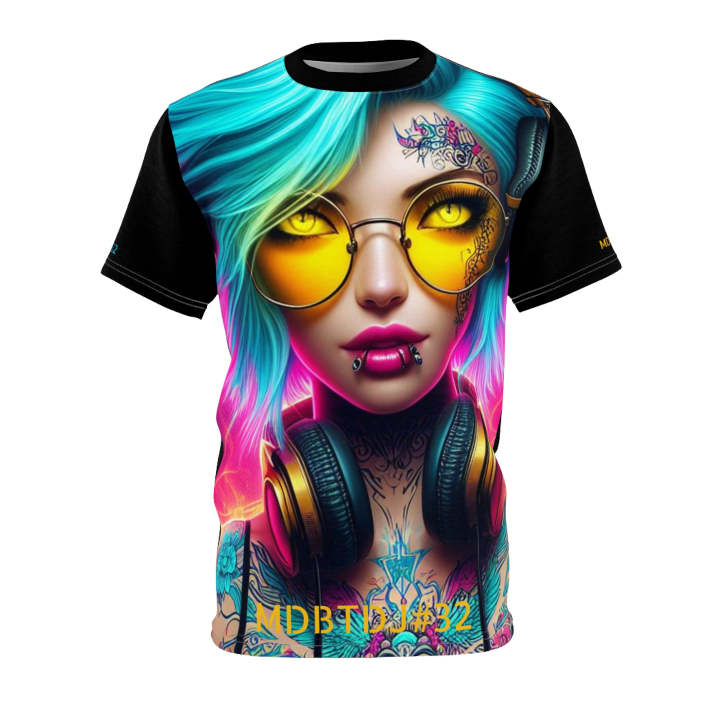 MDBTDJ#32 Premium Art Tee Shirt - Tattooed Dj's Limited Edition - Unisex