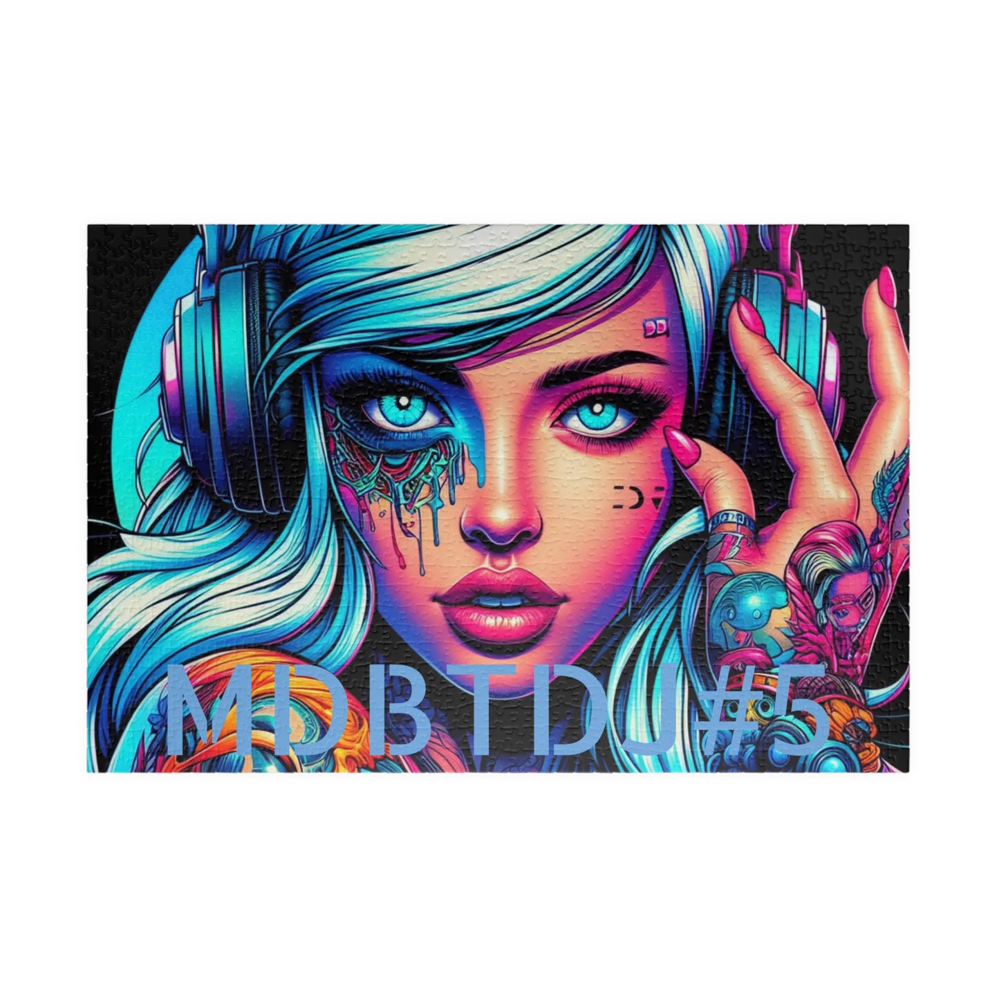 MDBTDJ#5 Puzzle (110, 252, 520, 1014-piece) Tattooed Dj's Limited Edition, Puzzle, Apparel & Accessories, Tattooed Djs Shop