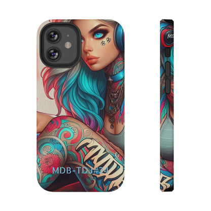 MDBTDJ#24 Impact-Resistant Phone Cases Fits most Tattooed DJ's Limited Edition, Phone Case, Tattooed Djs Shop