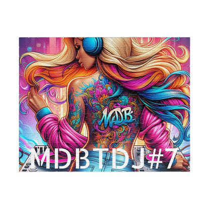 MDBTDJ#7 Puzzle (110, 252, 520, 1014-piece) Tattooed Dj's Limited Edition, Puzzle, Puzzles, Tattooed Djs Shop