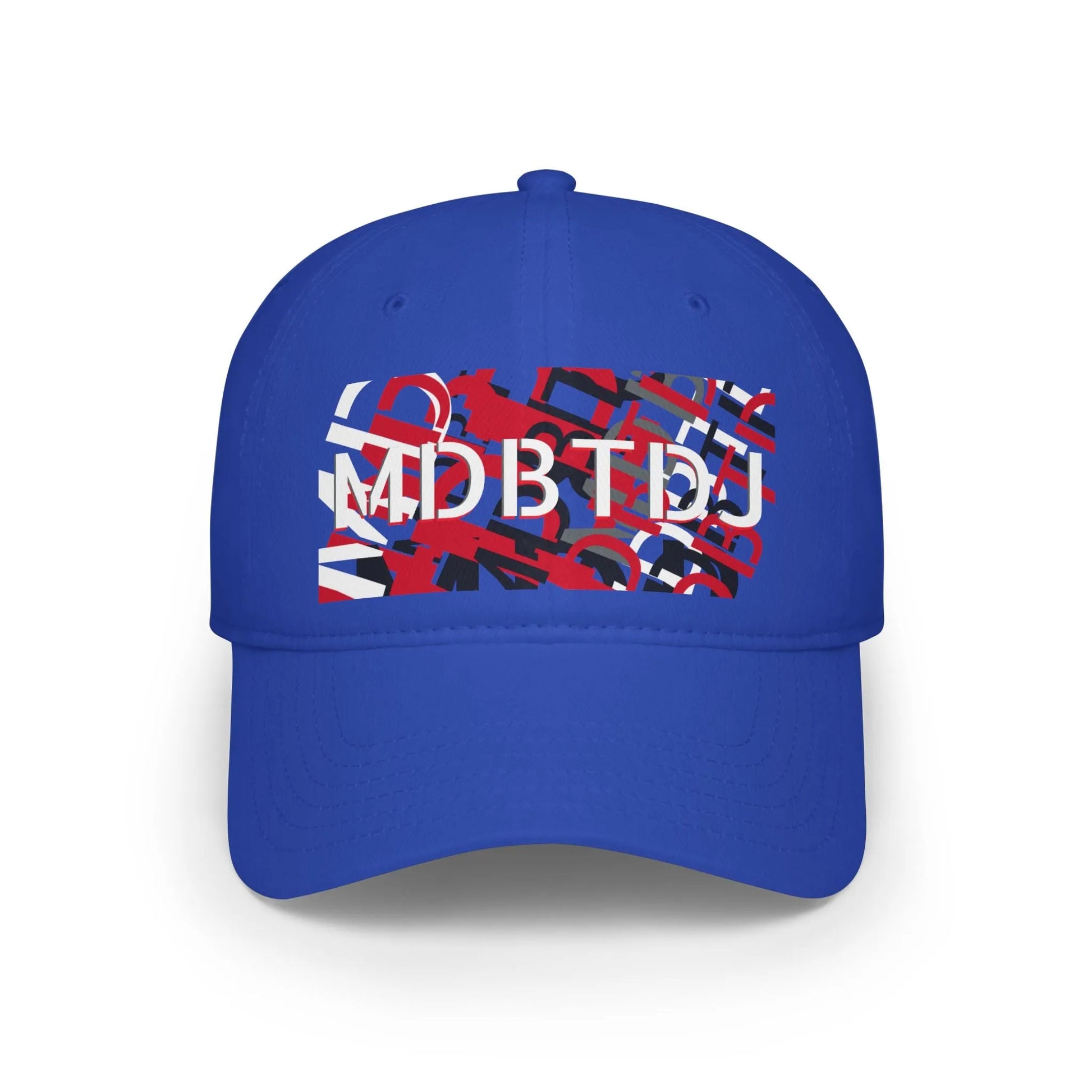 MDBTDJ#BRGYWRDC Blue - Low Profile Baseball Cap | Tattooed Djs Shop | Hats