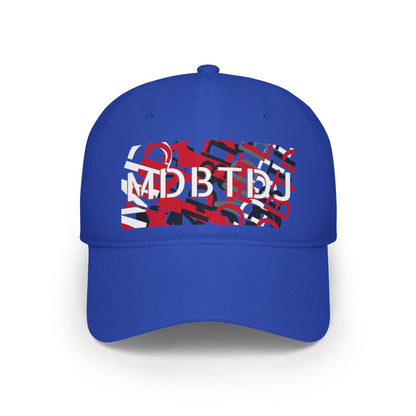MDBTDJ#BRGYWRDC Blue - Low Profile Baseball Cap, Hats, Hats, Tattooed Djs Shop