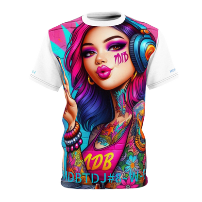 MDBTDJ#8-W-F Premium Tee Shirt - Tattooed Dj's Limited Edition - Unisex, T-Shirt, Clothing Tops, Tattooed Djs Shop