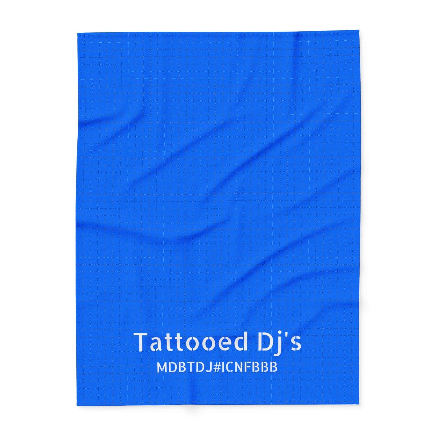 MDBTDJ#ICNFBBB Fleece Blanket Tattooed Dj's Limited Edition, Home Decor, Tattooed Djs Shop