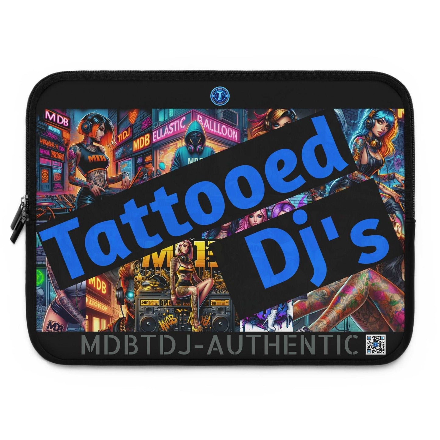 MDBTDJ Tattooed Dj's Limited Edition Laptop / Tablet Bag for 7 to 17 inch