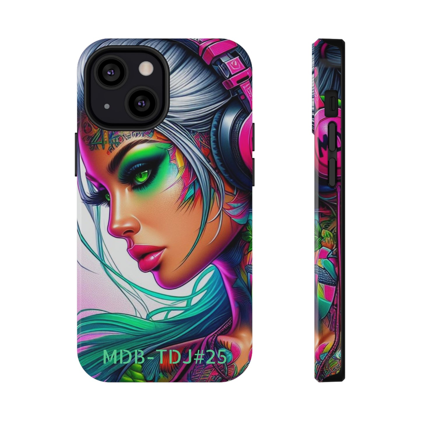 MDBTDJ#25 Impact-Resistant Phone Cases Fits most Tattooed DJ's Limited Edition, Phone Case, Tattooed Djs Shop