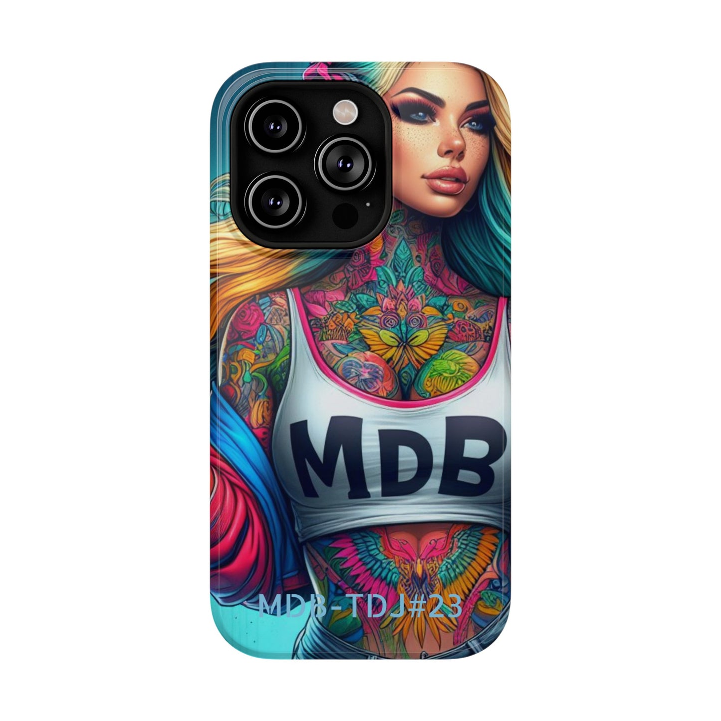 MDBTDJ#23 Impact-Resistant Phone Cases Fits most Tattooed DJ's Limited Edition, Phone Case, Tattooed Djs Shop