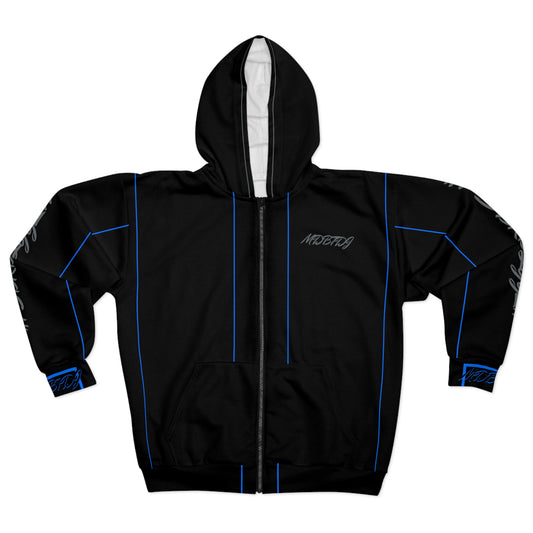 MDBTDJ#PSBKBLGYZH Premium Zip Up Hoodie - Unisex, Hoodie, Hoodies, Tattooed Djs Shop