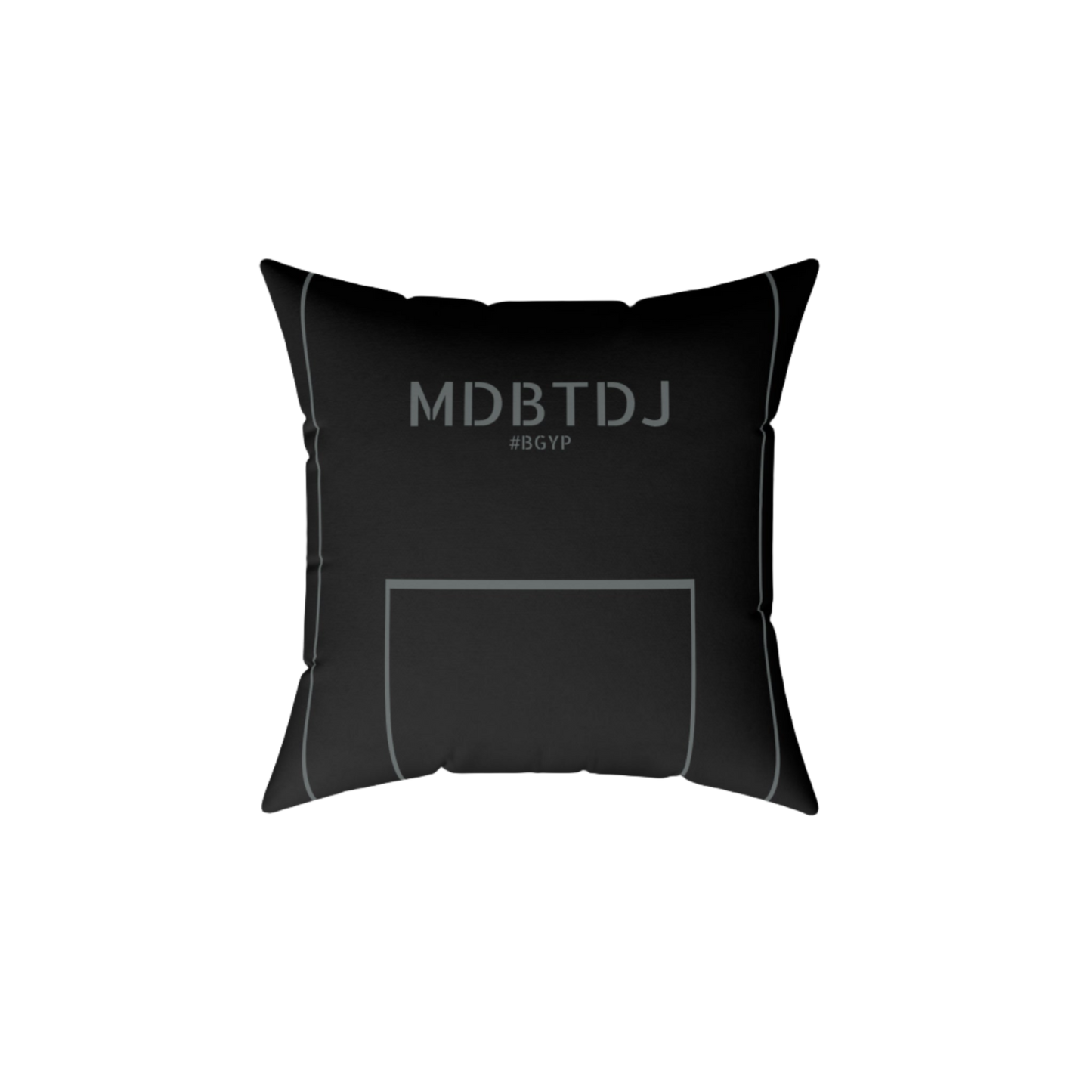 MDBTDJ#BGYP Spun Polyester Square Pillow