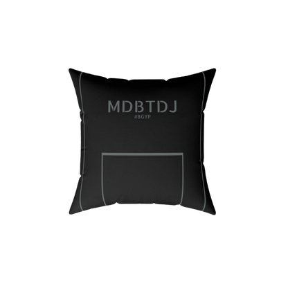 MDBTDJ#BGYP Spun Polyester Square Pillow