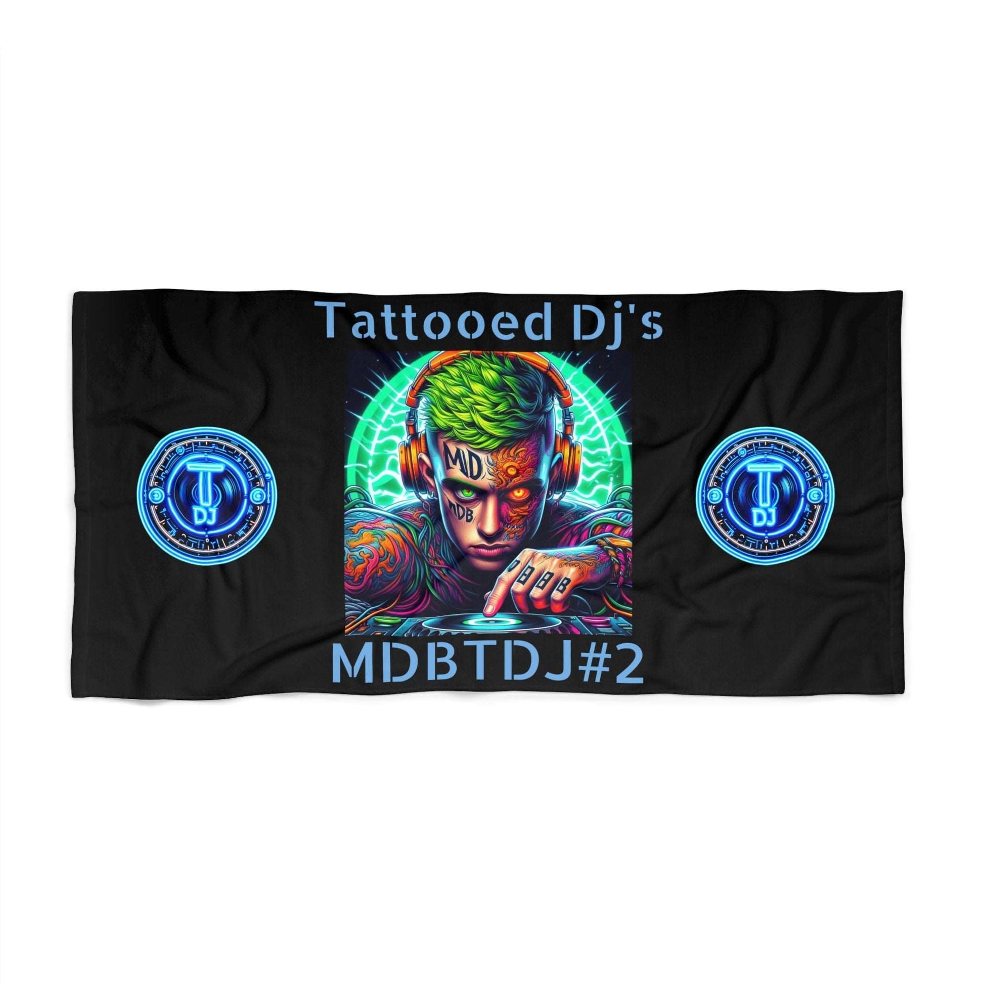 MDBTDJ#2 Beach Towel Tattooed Dj's Limited Edition