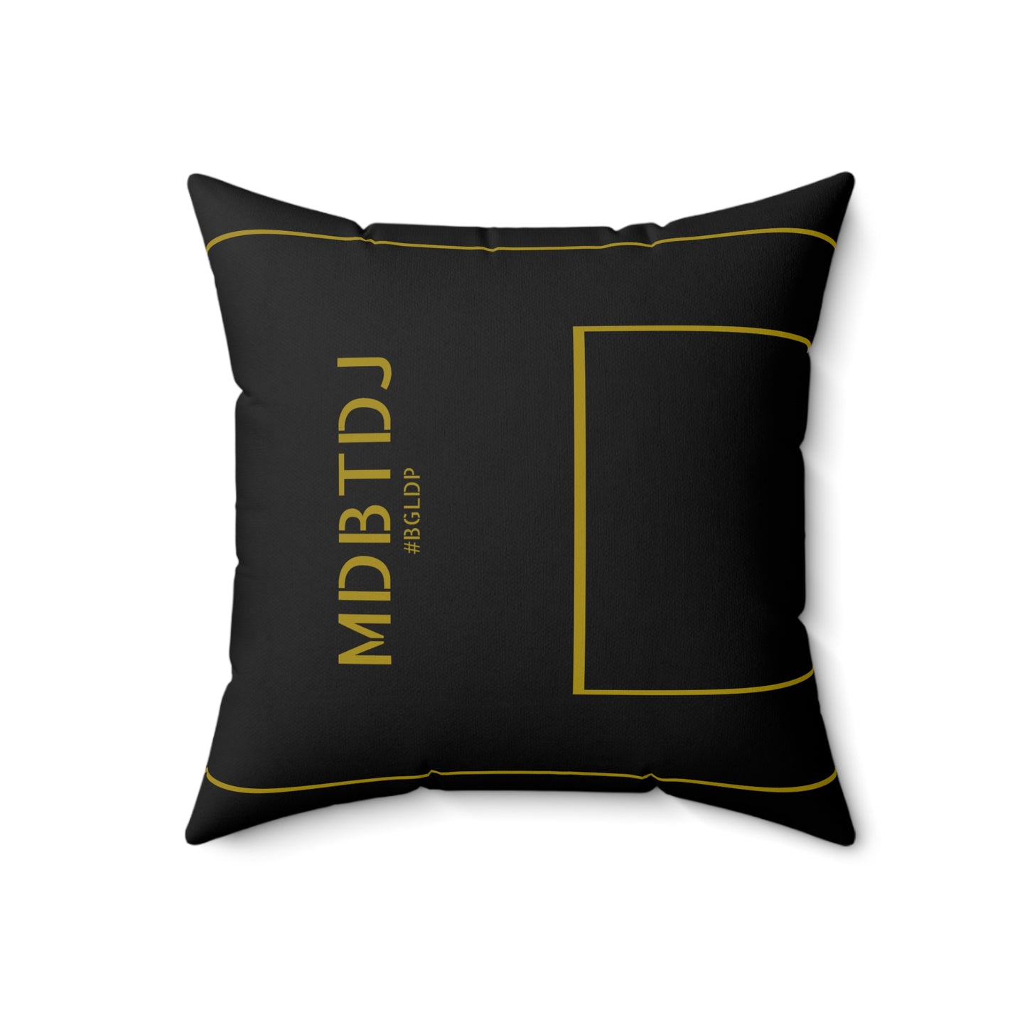 MDBTDJ#BGLDP Spun Polyester Square Pillow