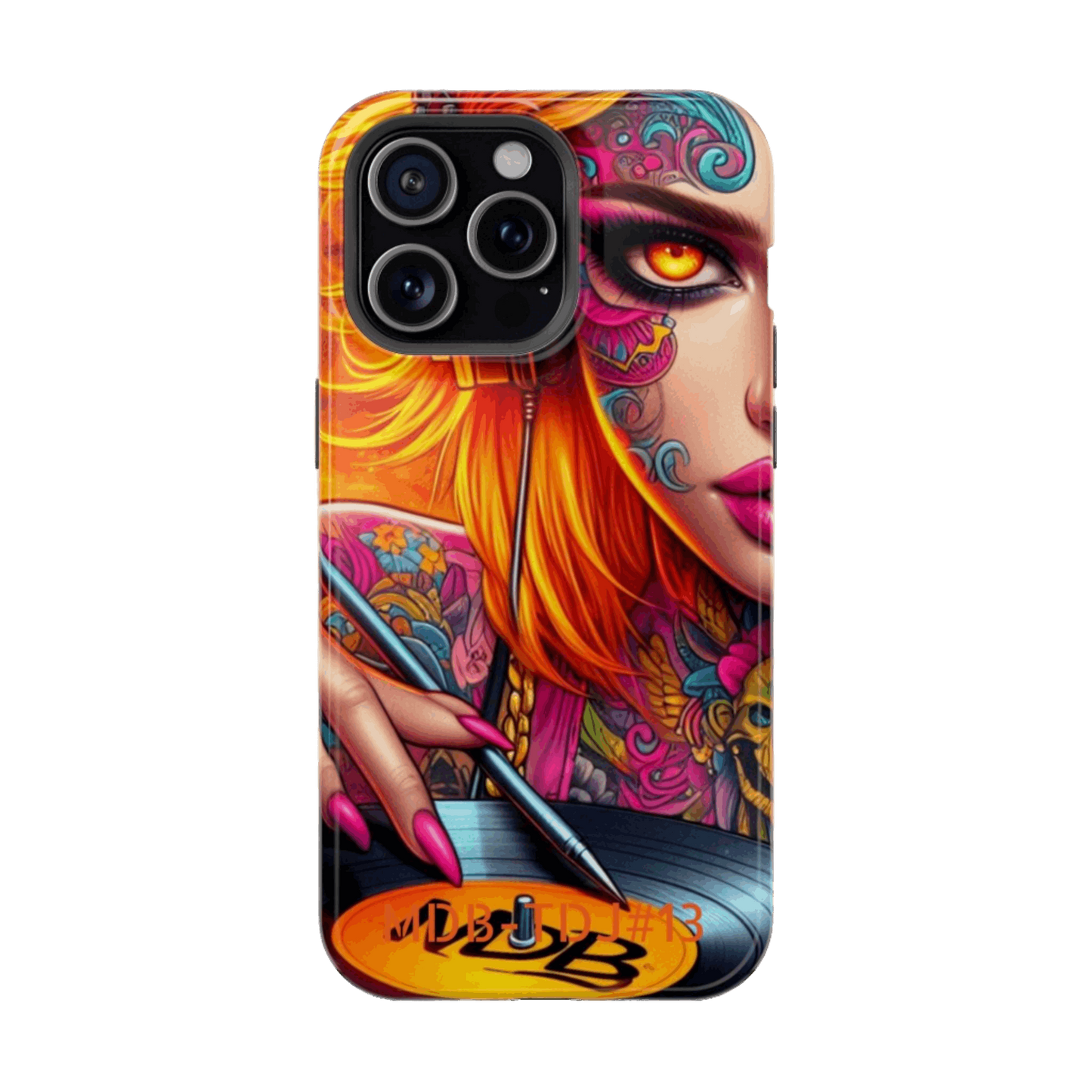 MDBTDJ#13 Impact-Resistant Phone Cases Fits most Tattooed DJ's Limited Edition