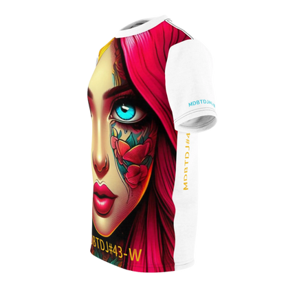 MDBTDJ#43-W Premium Art Tee Shirt - Tattooed Dj's Limited Edition - Unisex, T-Shirt, T-Shirts, Tattooed Djs Shop