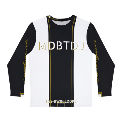 MDBTDJ#LSS-BWBGLDDPS Premium Men's Long Sleeve Shirt