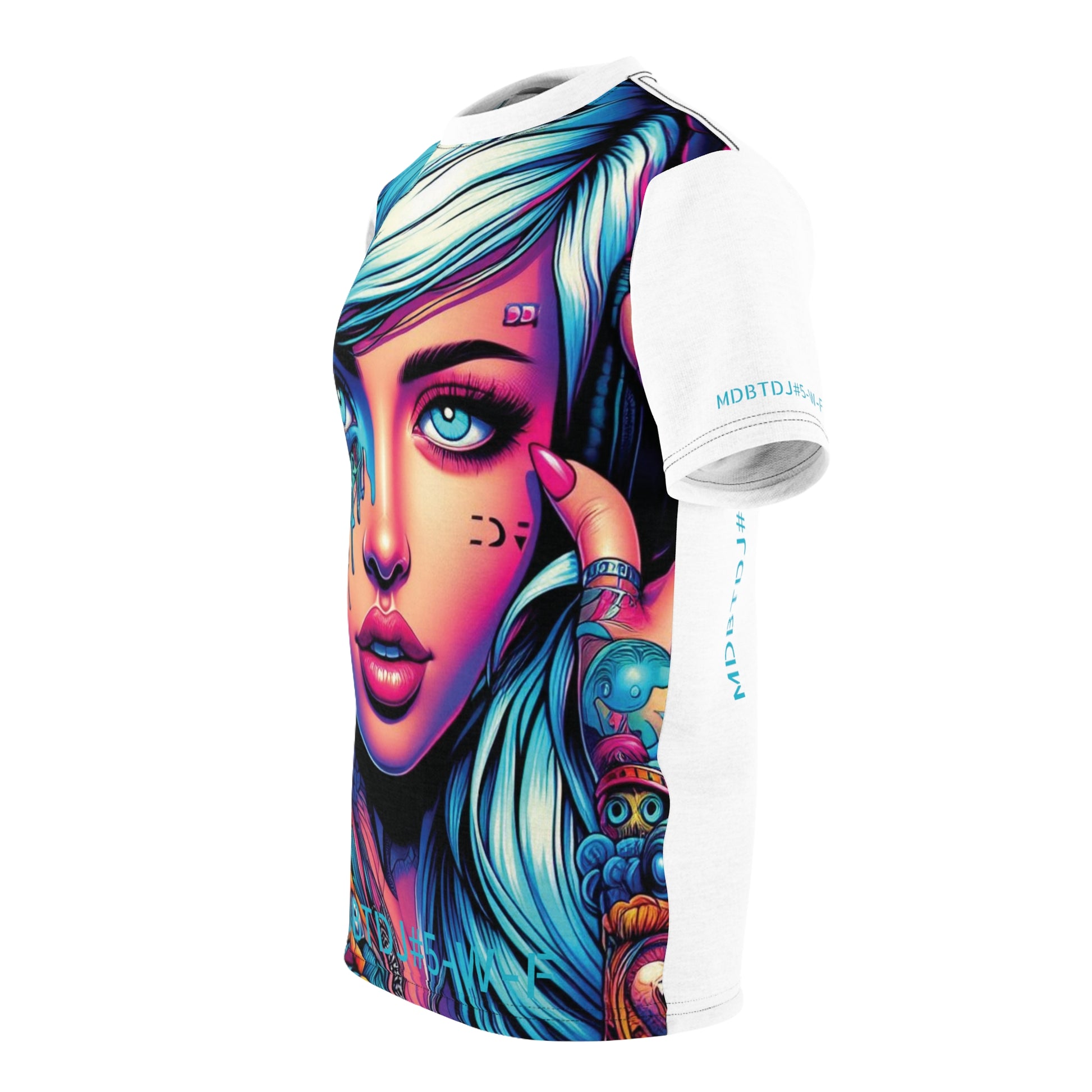 MDBTDJ#5-W-F Premium Tee Shirt - Tattooed Dj's Limited Edition - Unisex, T-Shirt, Clothing Tops, Tattooed Djs Shop