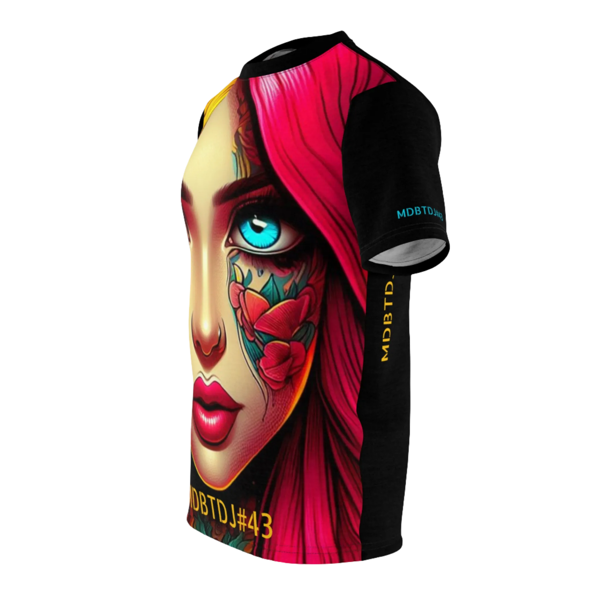 MDBTDJ#43 Premium Art Tee Shirt - Tattooed Dj's Limited Edition - Unisex, T-Shirt, T-Shirts, Tattooed Djs Shop