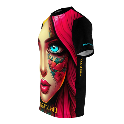 MDBTDJ#43 Premium Art Tee Shirt - Tattooed Dj's Limited Edition - Unisex, T-Shirt, T-Shirts, Tattooed Djs Shop