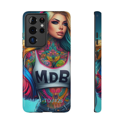 MDBTDJ#23 Impact-Resistant Phone Cases Fits most Tattooed DJ's Limited Edition, Phone Case, Tattooed Djs Shop