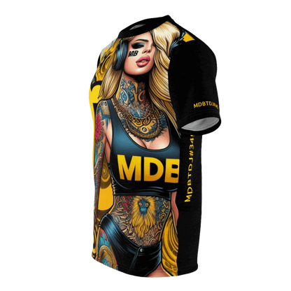MDBTDJ#345 Premium Tee Shirt - Unisex Tattooed Dj's Limited Edition