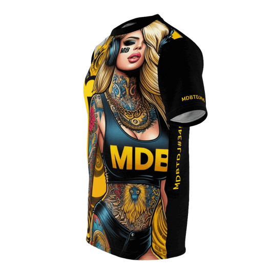 MDBTDJ#345 Premium Tee Shirt - Unisex Tattooed Dj's Limited Edition