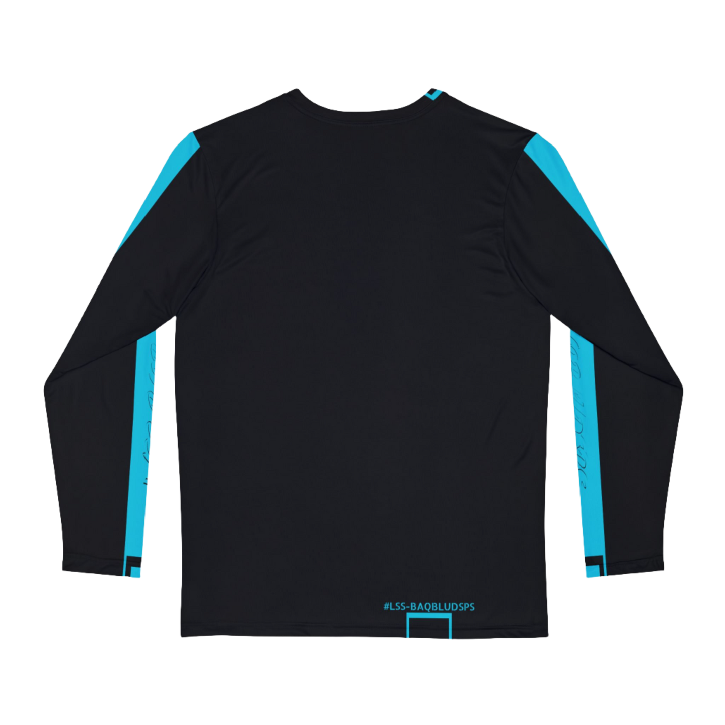 MDBTDJ#LSS-BAQBLUDSPS Premium Men's Long Sleeve Shirt, Long Sleeve Shirt, Clothing Tops, Tattooed Djs Shop