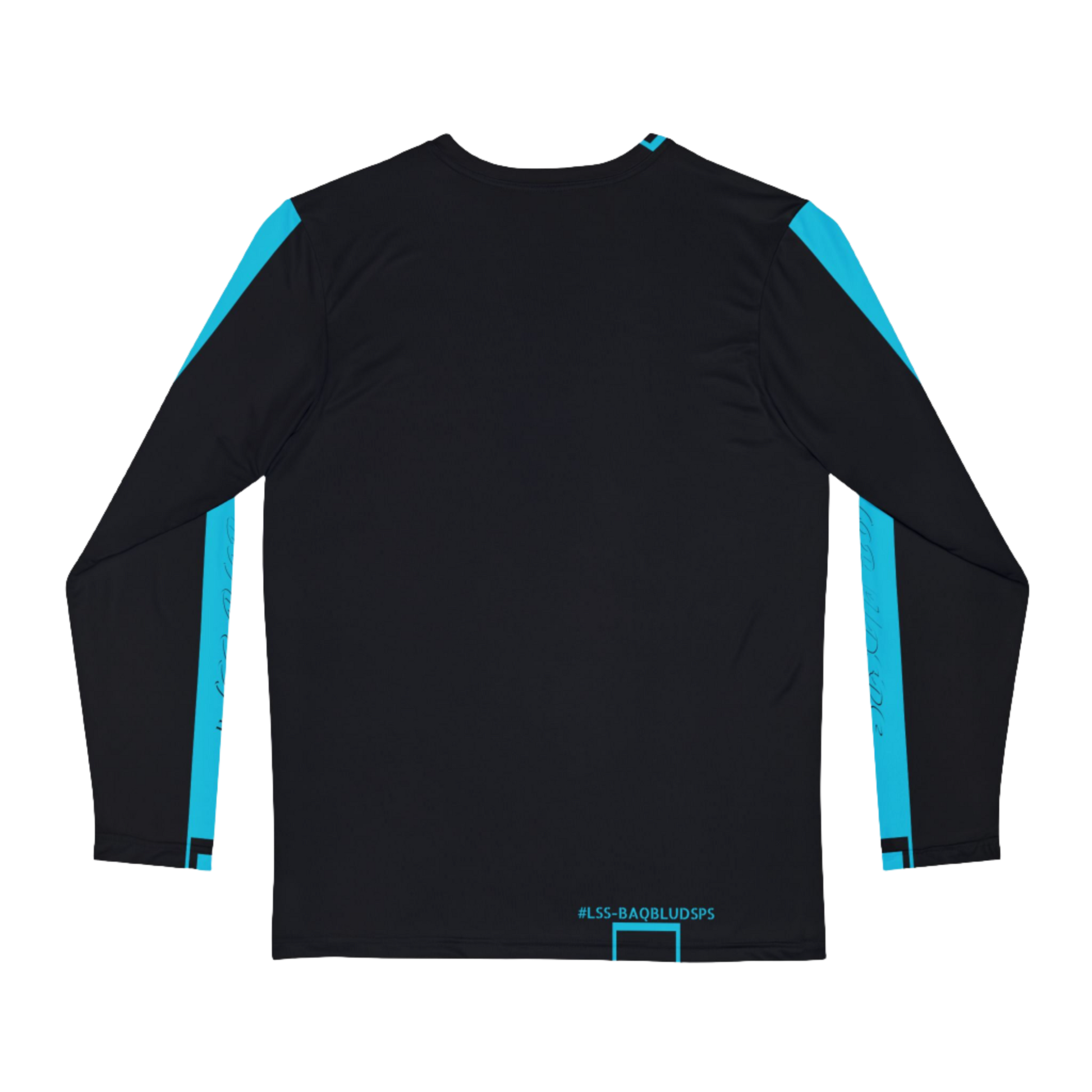 MDBTDJ#LSS-BAQBLUDSPS Premium Men's Long Sleeve Shirt, Long Sleeve Shirt, Clothing Tops, Tattooed Djs Shop