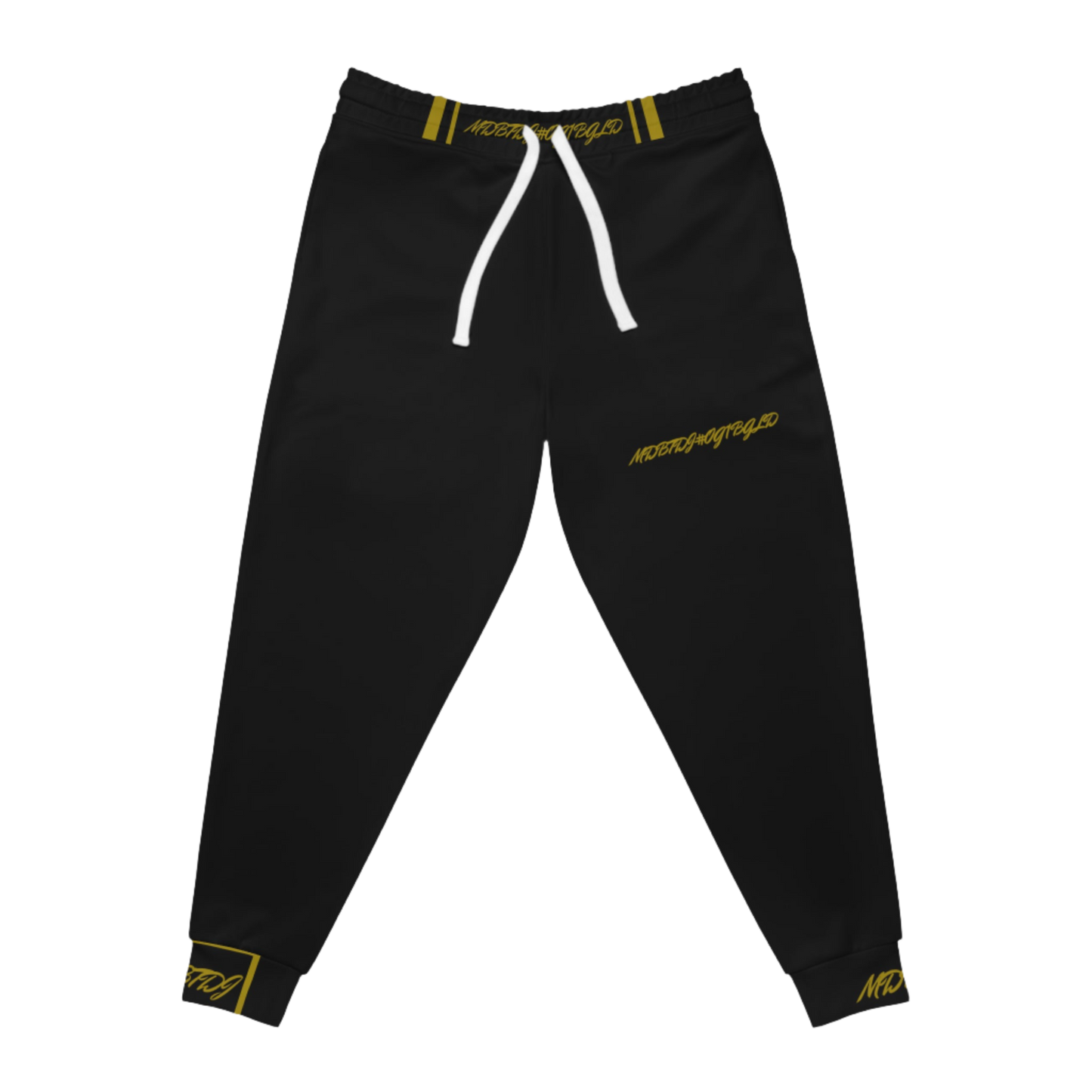 MDBTDJ#OG1BGLD Athletic Joggers Activewear Sweat Pants