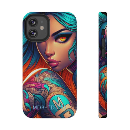 MDBTDJ#12 Impact-Resistant Phone Cases Tattooed DJ's Limited Edition Fits Most