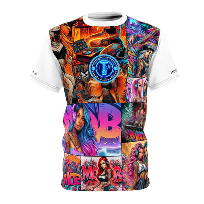 MDBTDJ#CLH1-W Premium Art Tee Shirt - Tattooed Dj's Limited Edition - Unisex