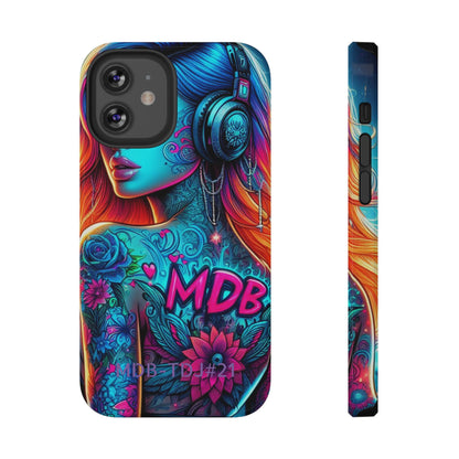 MDBTDJ#21 Impact-Resistant Phone Cases Fits most Tattooed DJ's Limited Edition, Phone Case, Tattooed Djs Shop