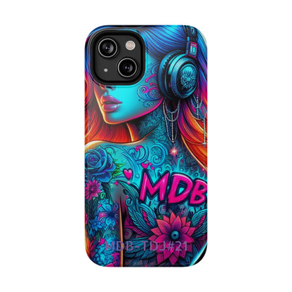 MDBTDJ#21 Impact-Resistant Phone Cases Fits most Tattooed DJ's Limited Edition, Phone Case, Tattooed Djs Shop