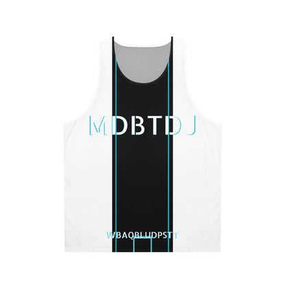 MDBTDJ#WBAQBLUDPSTT Premium Tank Top - Unisex, All Over Prints, Tattooed Djs Shop