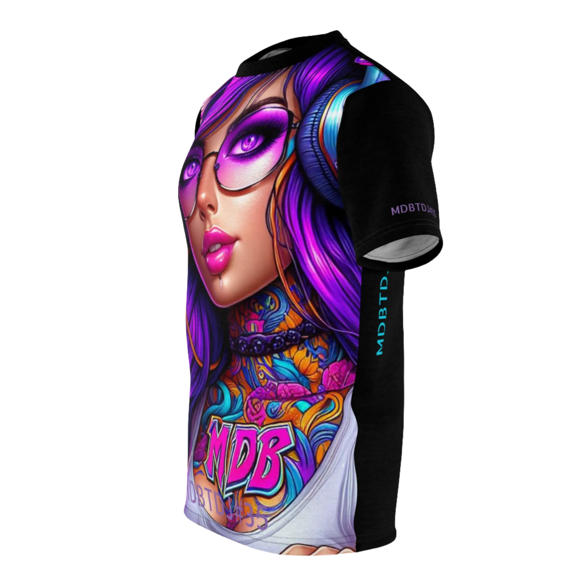 MDBTDJ#35 Premium Art Tee Shirt - Tattooed Dj's Limited Edition - Unisex, T-Shirt, T-Shirts, Tattooed Djs Shop