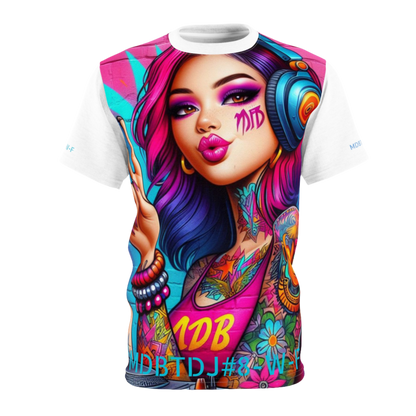 MDBTDJ#8-W-F Premium Tee Shirt - Tattooed Dj's Limited Edition - Unisex, T-Shirt, Clothing Tops, Tattooed Djs Shop