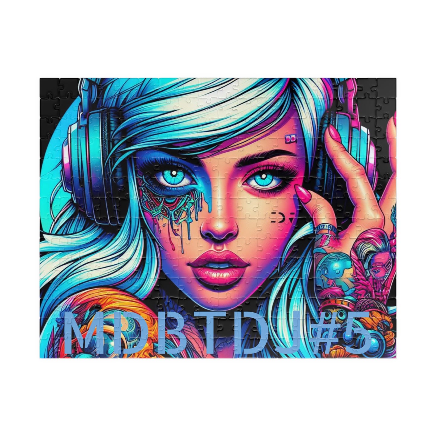 MDBTDJ#5 Puzzle (110, 252, 520, 1014-piece) Tattooed Dj's Limited Edition, Puzzle, Apparel & Accessories, Tattooed Djs Shop