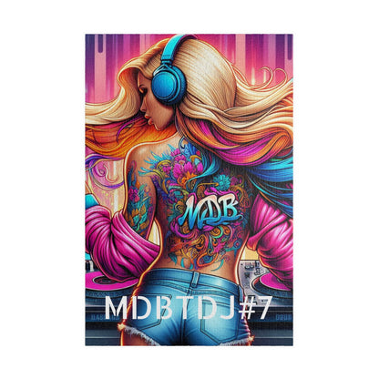 MDBTDJ#7 Puzzle (110, 252, 520, 1014-piece) Tattooed Dj's Limited Edition, Puzzle, Puzzles, Tattooed Djs Shop