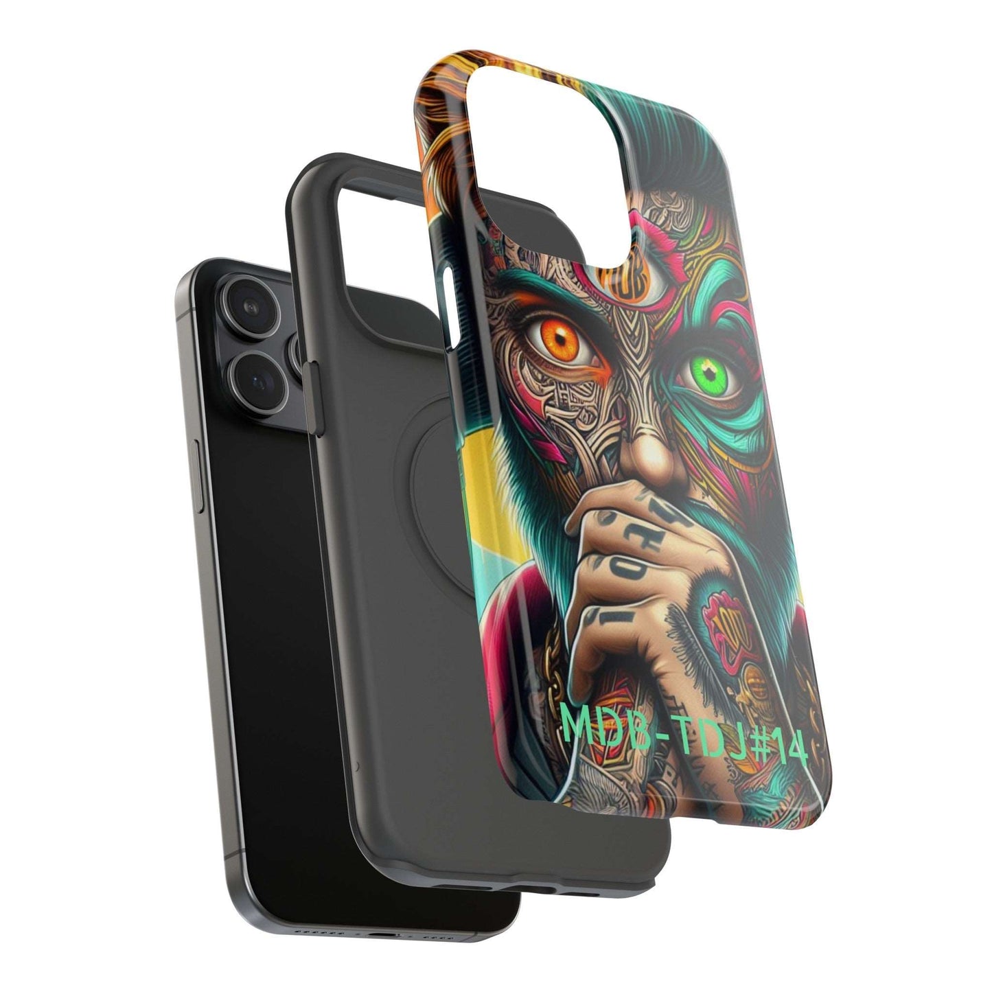 MDBTDJ#14 Impact-Resistant Phone Cases Fits most Tattooed DJ's Limited Edition