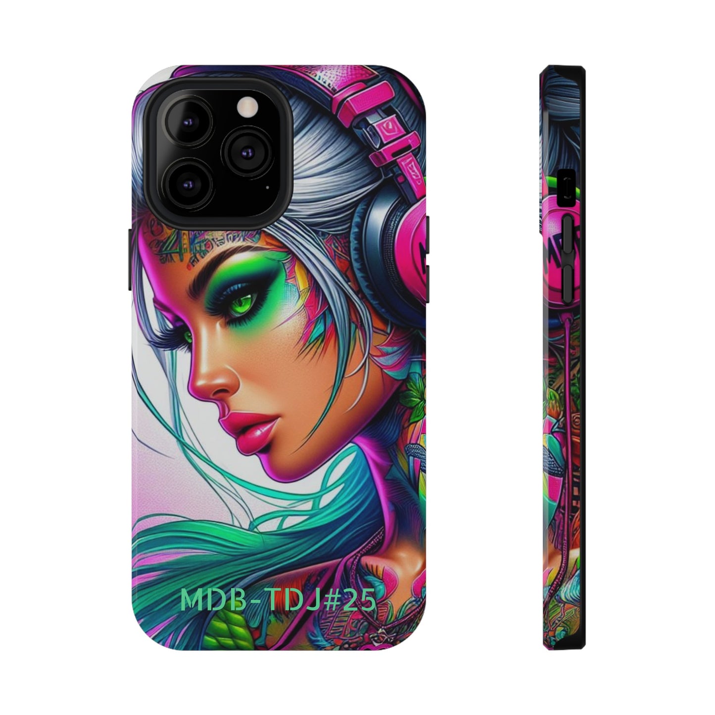 MDBTDJ#25 Impact-Resistant Phone Cases Fits most Tattooed DJ's Limited Edition, Phone Case, Tattooed Djs Shop