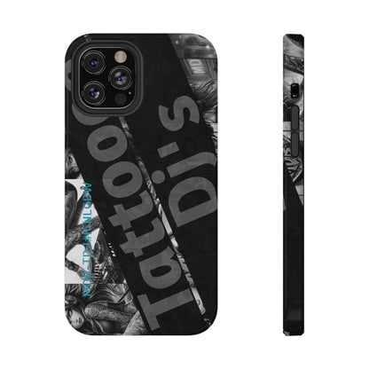 MDB-TDJ#ICNLGBW Impact-Resistant Phone Case Tattooed DJ's Limited Edition Fits Most